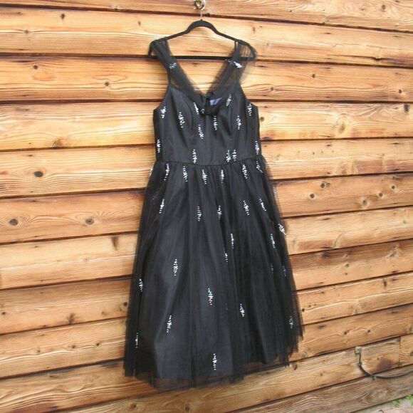 Mac Duggal 26498 Womens OFF THE SHOULDER EMBELLISHED TULLE COCKTAIL DRESS - Picture 8 of 15